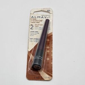 Almay Intense I-Color Liquid Liner 021 Black Amethyst No 2 For Brown Eyes New